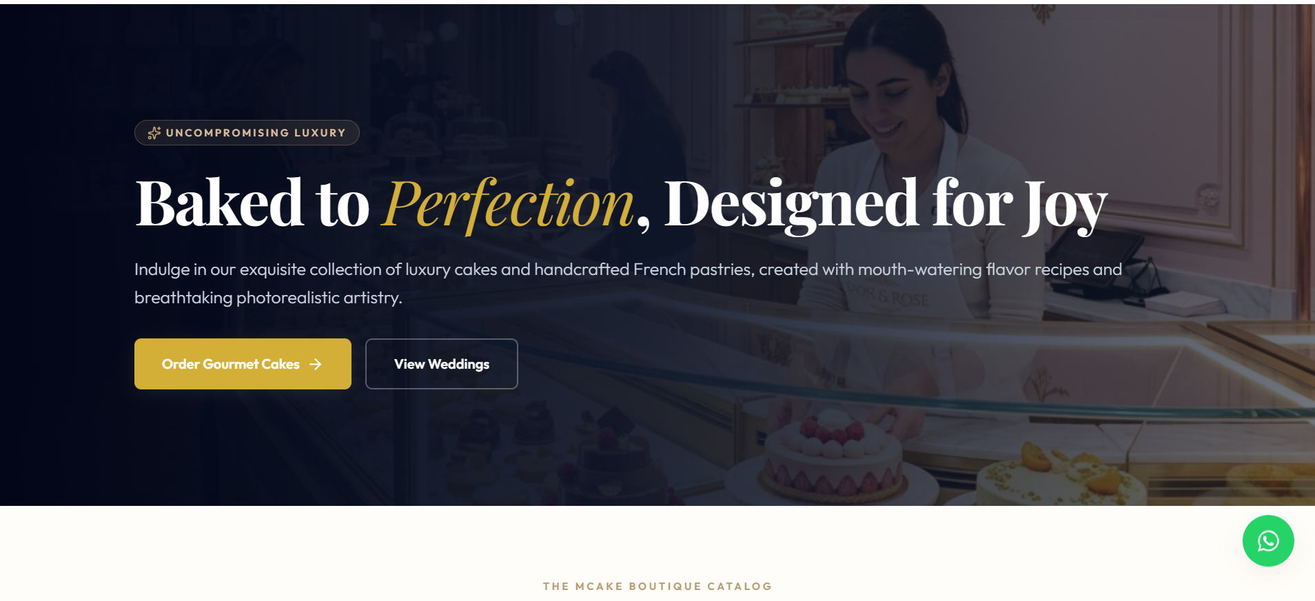 MCake Online Bakery Preview